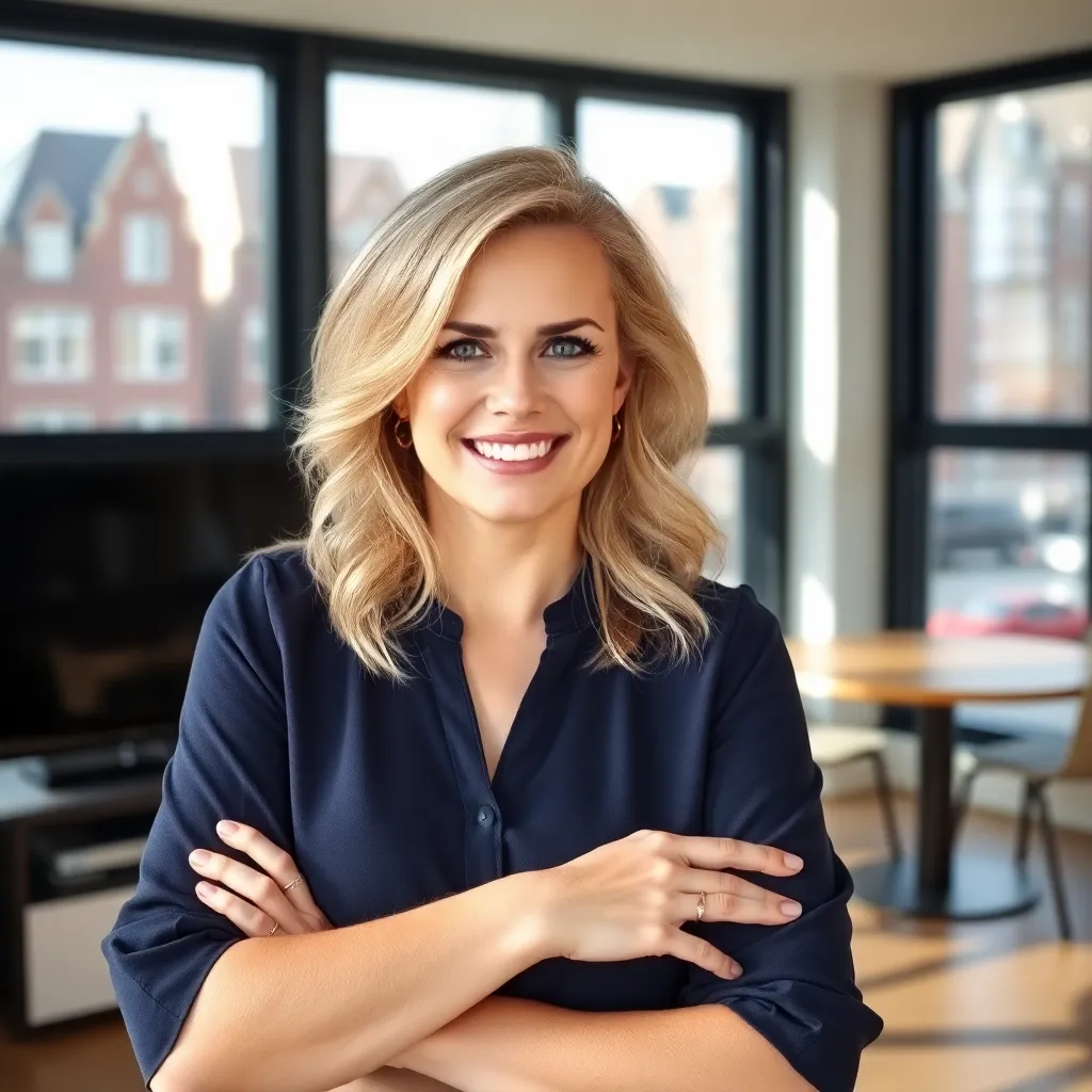 Persoon die Bunq app gebruikt voor automatisch sparen